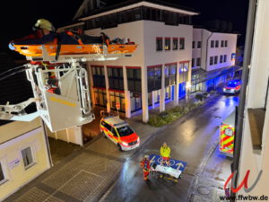 Personenrettung Drehleiter