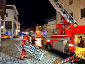 Personenrettung Drehleiter