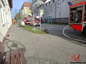 Rauchentwicklung Gebäude