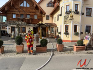 Rauchentwicklung Gebäude