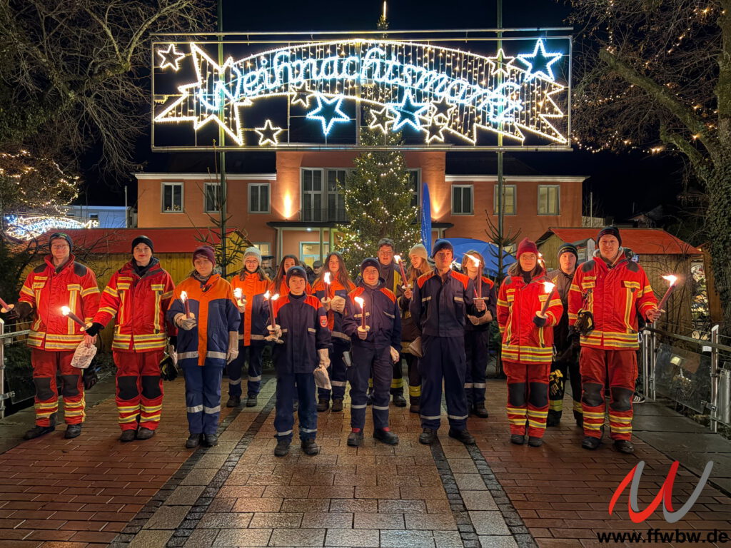 Fackelbegleitung des Nikolauseinzugs