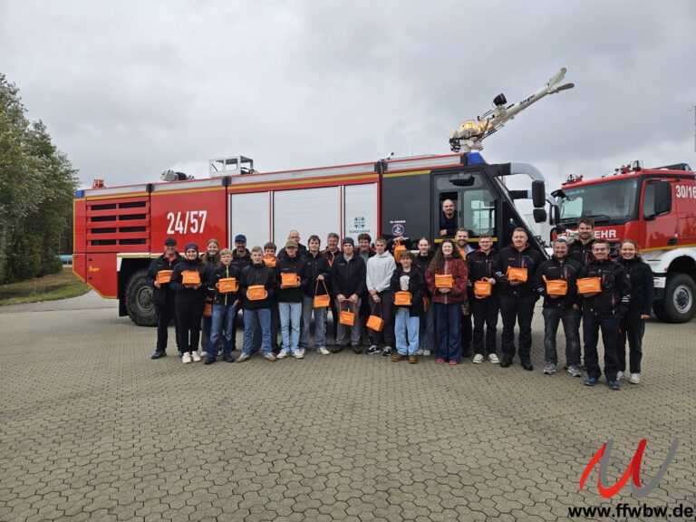 Ausflug der Jugendfeuerwehr zur Bundeswehrfeuerwehr Neuburg an der Donau