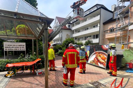 Personenrettung Drehleiter