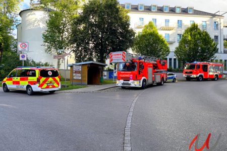 Ausgelöste Brandmeldeanlage