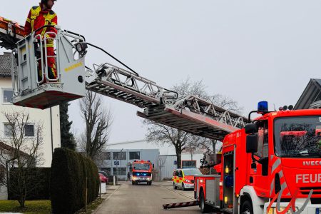 Personenrettung Drehleiter
