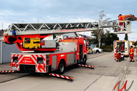 Personenrettung Drehleiter