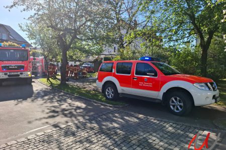 Kleinbrand im Freien