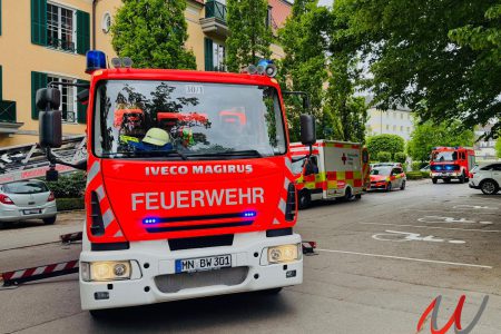 Personenrettung Drehleiter