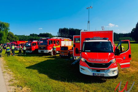 Brand Wald groß