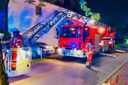 Personenrettung Drehleiter