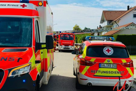 Personenrettung Drehleiter