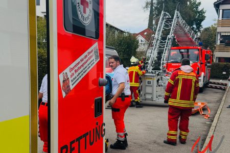 Personenrettung Drehleiter